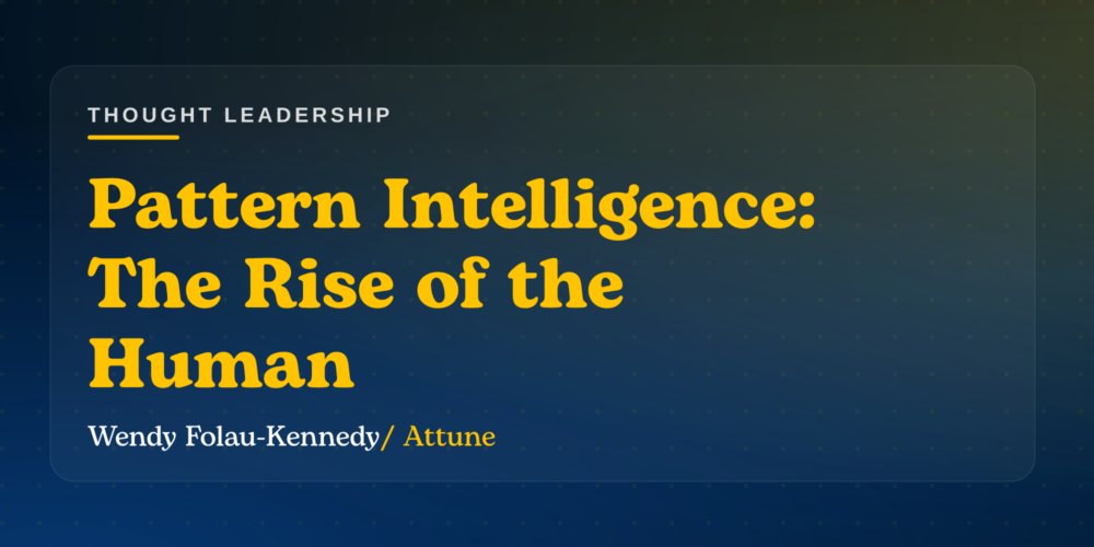 Pattern Intelligence: Why AI Makes Human Judgement the Premium Skill